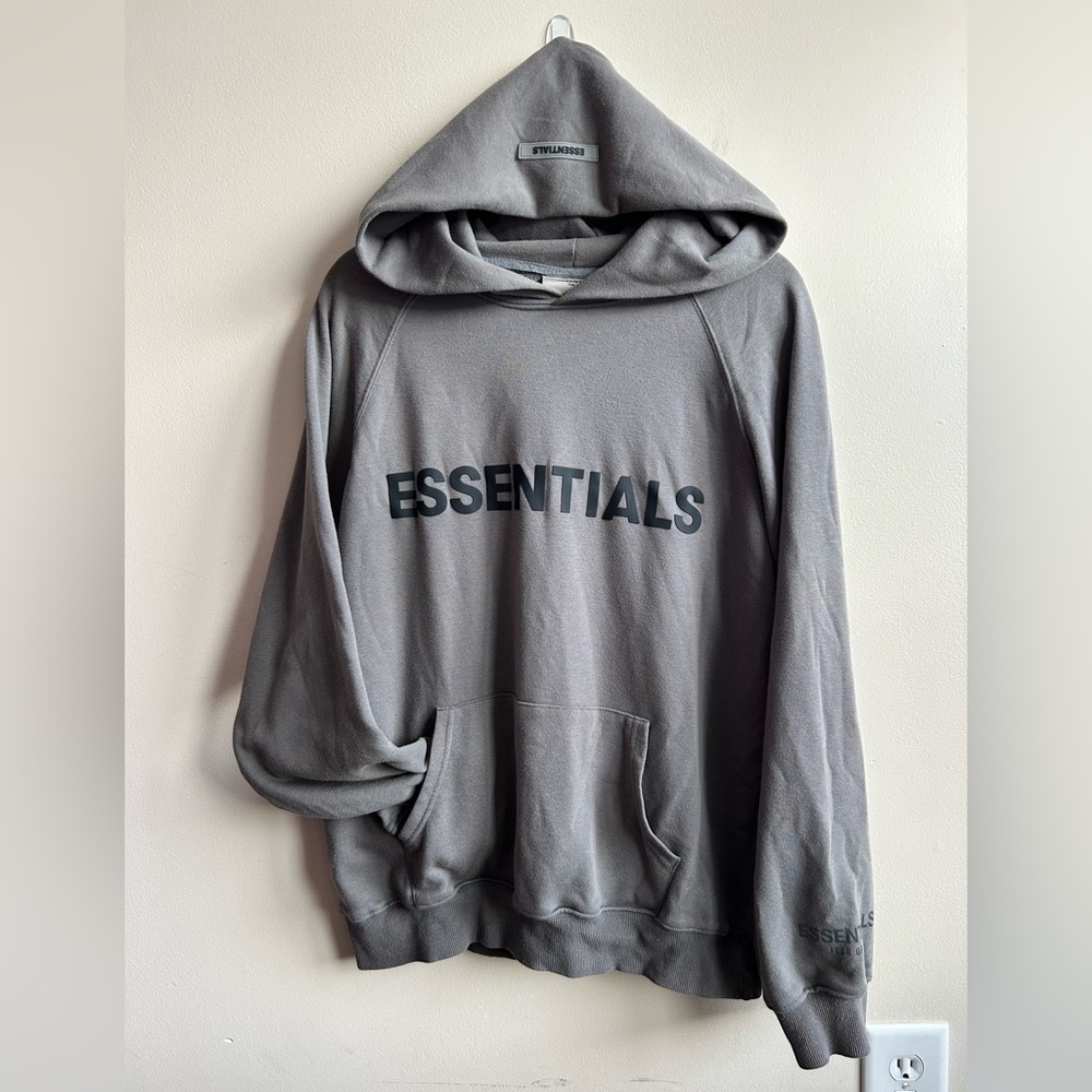 Essentials Fear Of God Embossed Classic Hoodie S